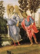 Filippino Lippi Tobias and angeln, probably Sweden oil painting artist